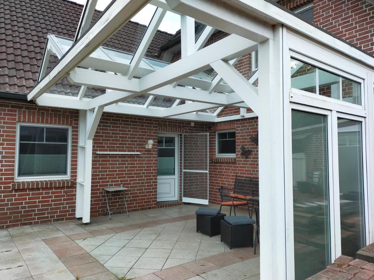 FeWo Papenburg mit offenen Wintergarten Exterior foto