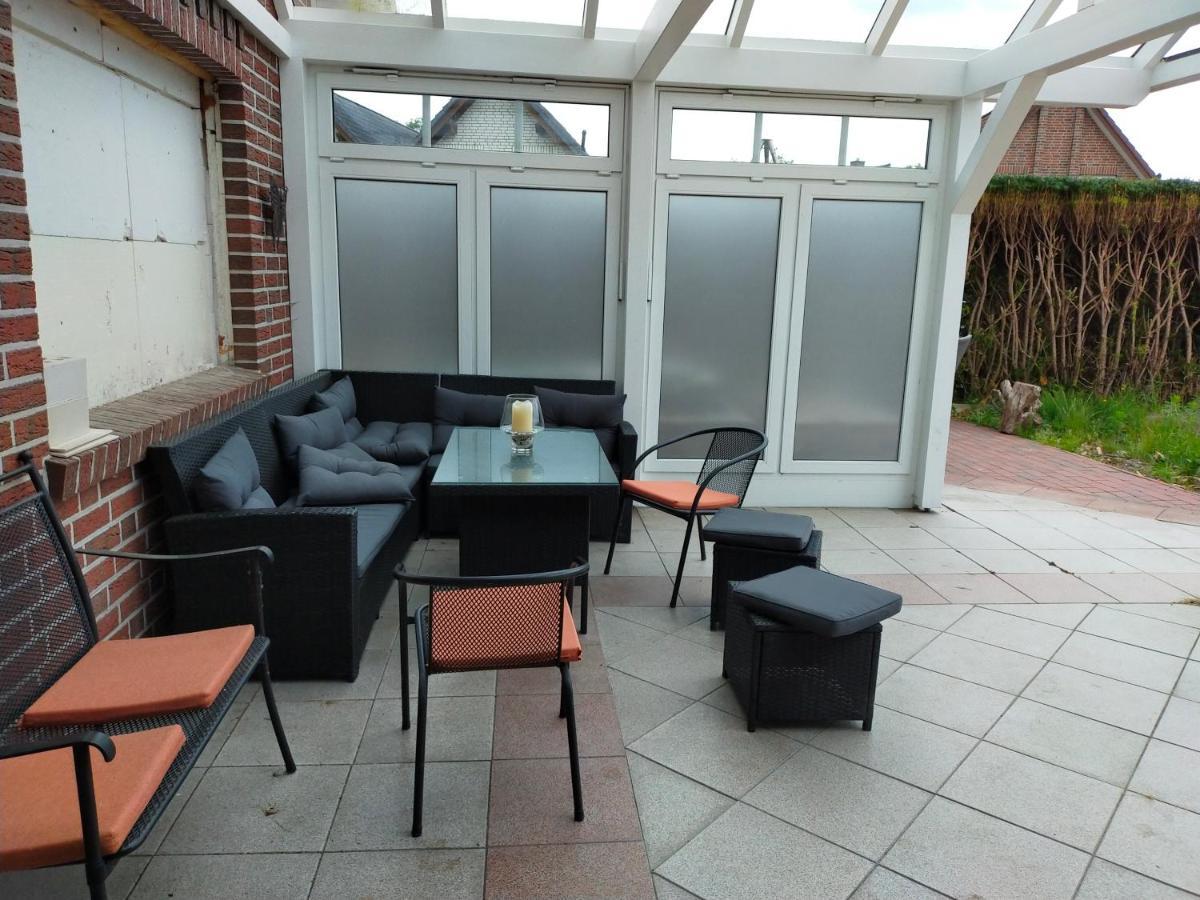 FeWo Papenburg mit offenen Wintergarten Exterior foto